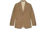 GUCCI Gg Supreme Linen Blazer