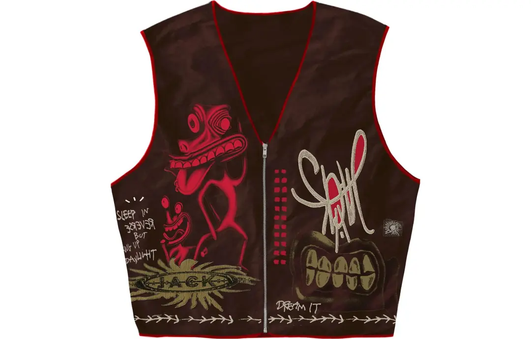Travis Scott Sleep In Reverse Vest