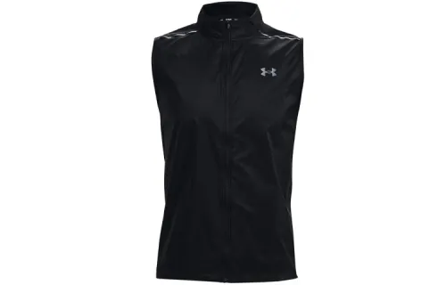 Under Armour Vests Men's Black Stand Collar Moderate Other