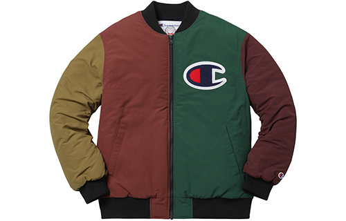 Куртка Supreme × Champion (черная)