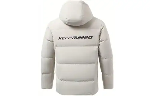 LiNing Down Jacket Winter Men's Yellow-gray Teeth