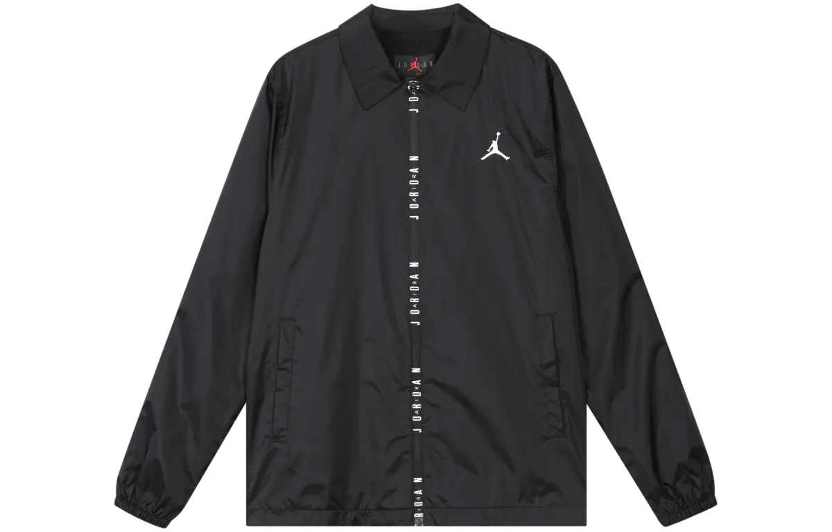 Jordan AS MJ ESS Jackets Men's Black Lapel Moderate Other