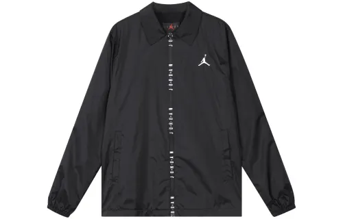 Jordan AS MJ ESS Jackets Men's Black Lapel Moderate Other