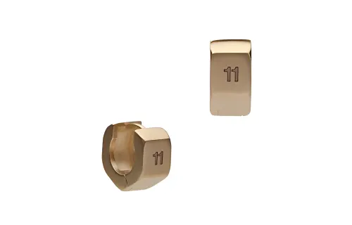 Maison Margiela Brass Earrings Women's Gold