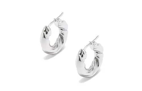 LOEWE Earrings Women's Silver