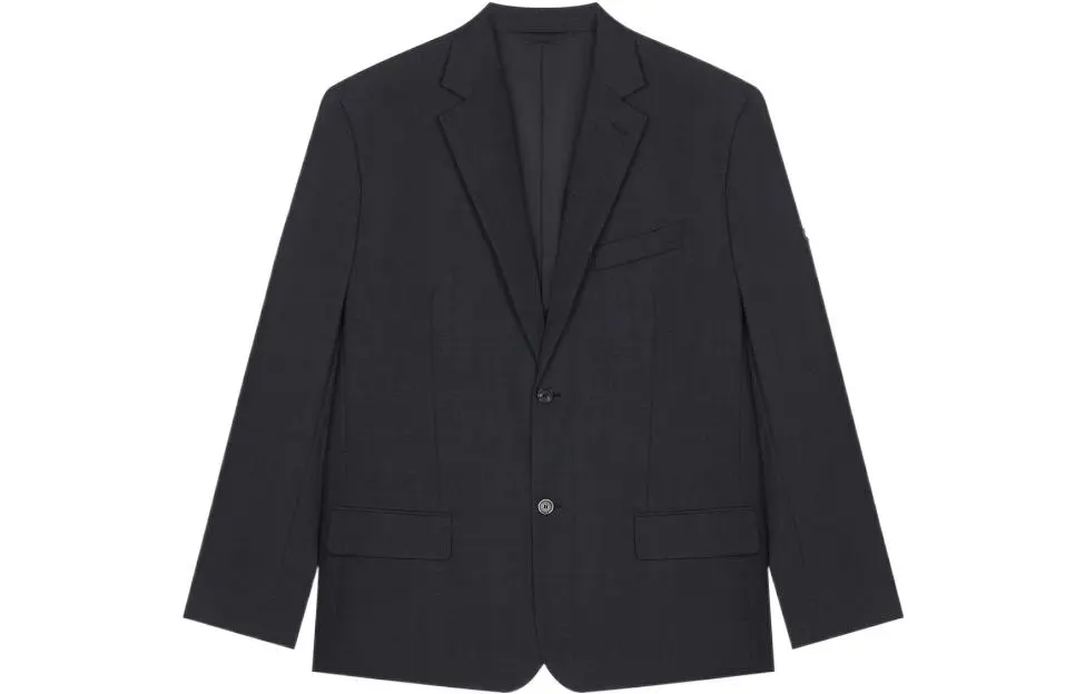 Balenciaga FW22 Business Suit Coat Men's Black