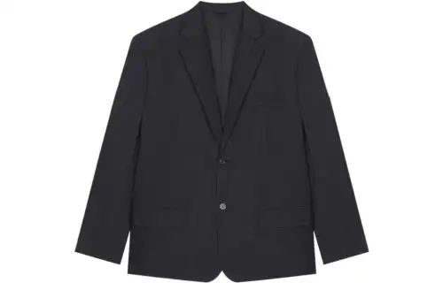 Balenciaga FW22 Business Suit Coat Men's Black