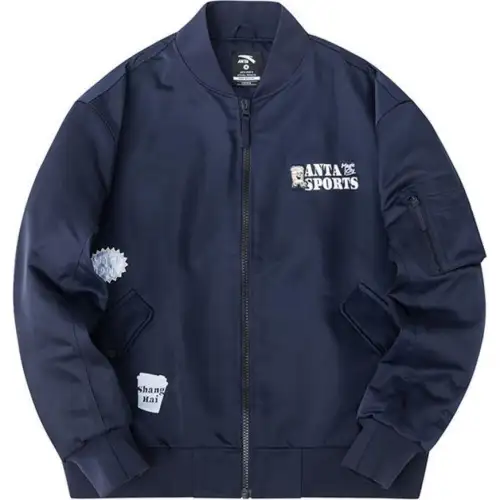 Anta Jackets & Coats Men's Midnight Blue