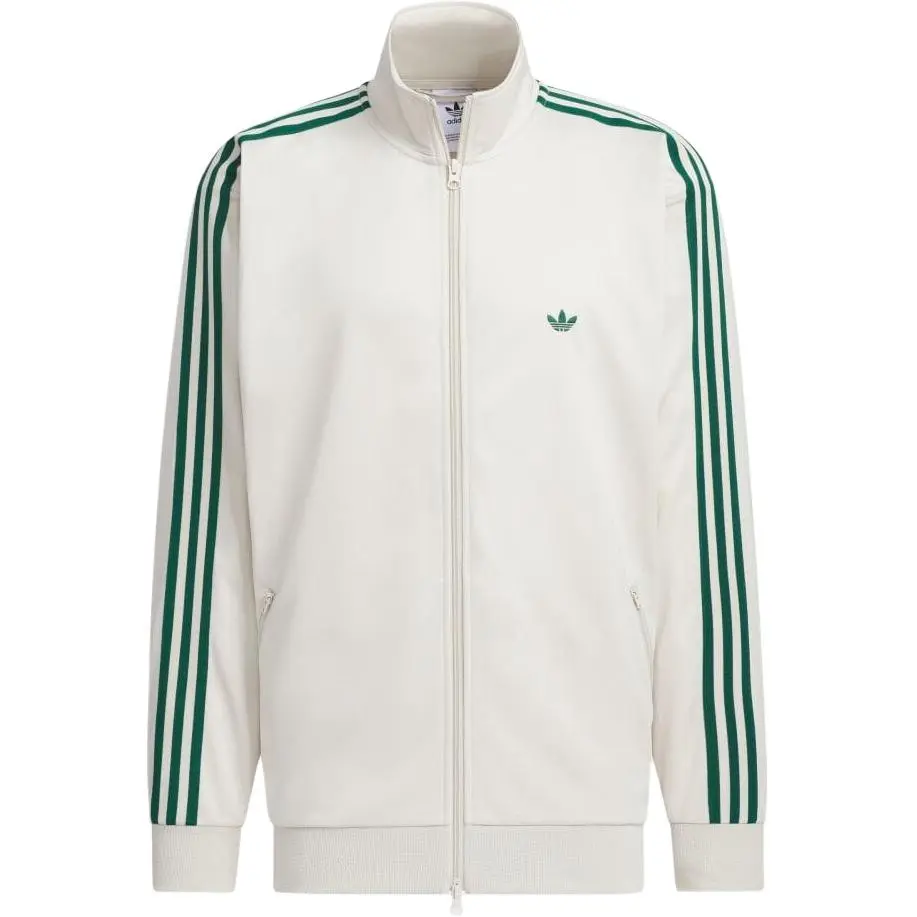 Adidas Originals BECKENBAUERTRACK SUIT AW24 Jackets & Coats Unisex Transparent Brown/Preppy Green