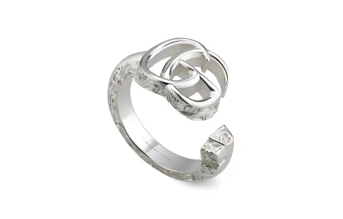 GUCCI Gg Marmont Band Ring