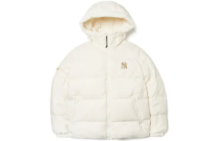 MLB Down Jacket Winter Unisex Beige