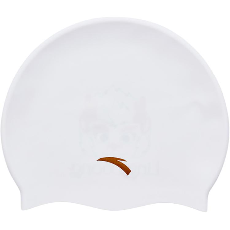 Anta Swimming Caps Silicone Unisex One Size Spirit White