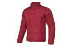Li Ning Down Jackets Men's Bicycle Red Stand Collar Moderate