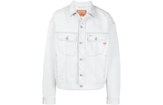 Diesel D-Lillo Buttoned Denim Jacket