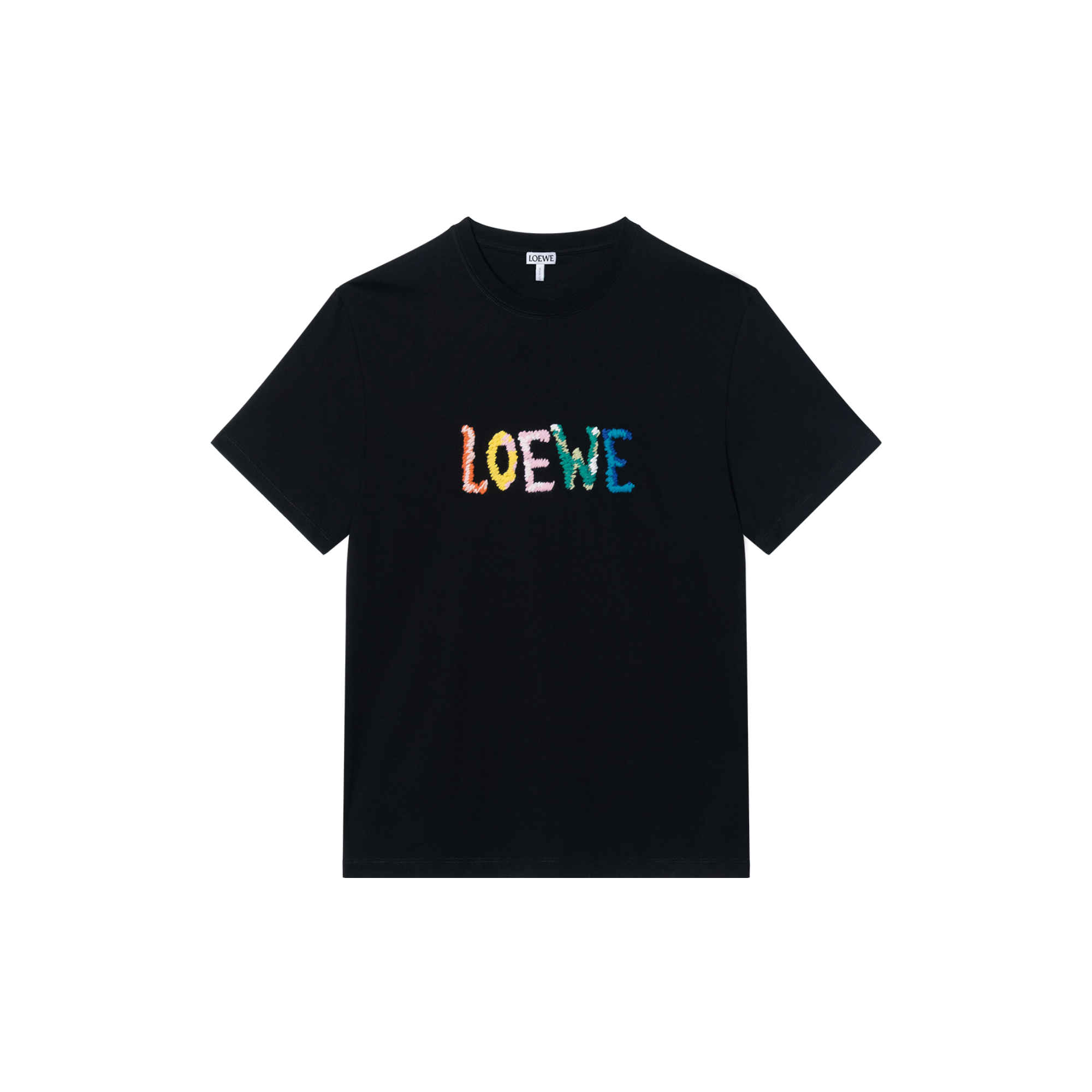 Мужская футболка LOEWE FW24 (черная)