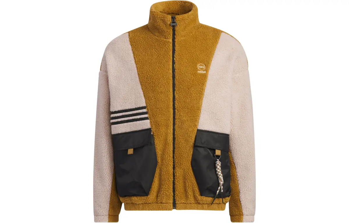Adidas Jackets Men's Bronze Strata Stand Collar Moderate Other