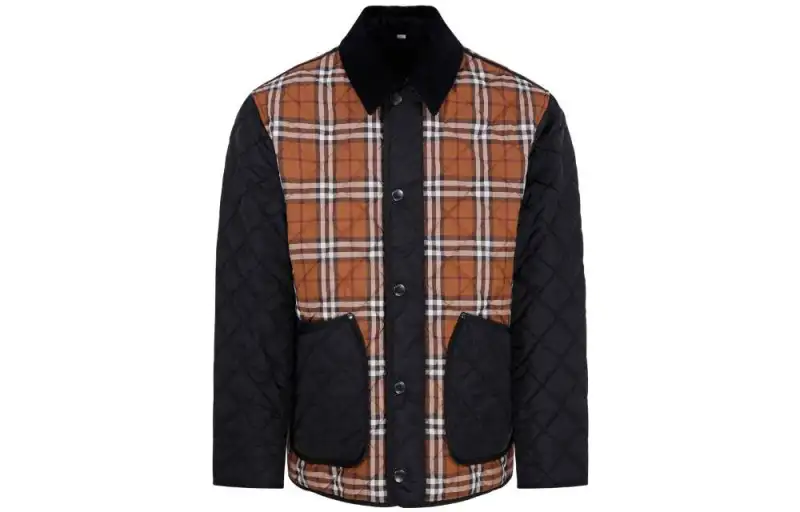 Burberry Vintage check Print Shirt Jacket