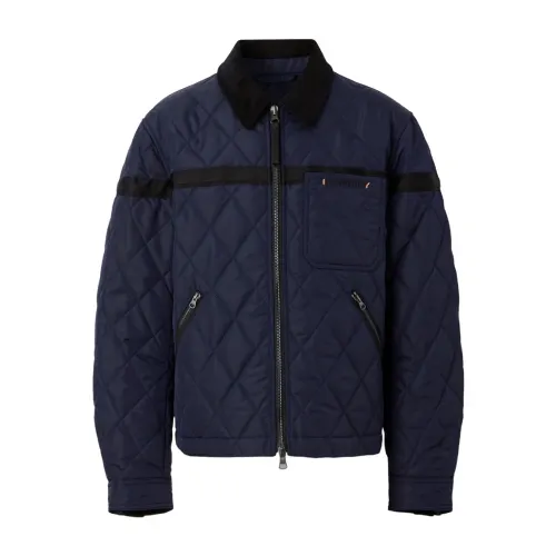 Burberry SS23 Jackets & Coats Men's Dark Charcoal Blue