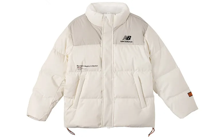 New Balance Down Jacket Winter Unisex White