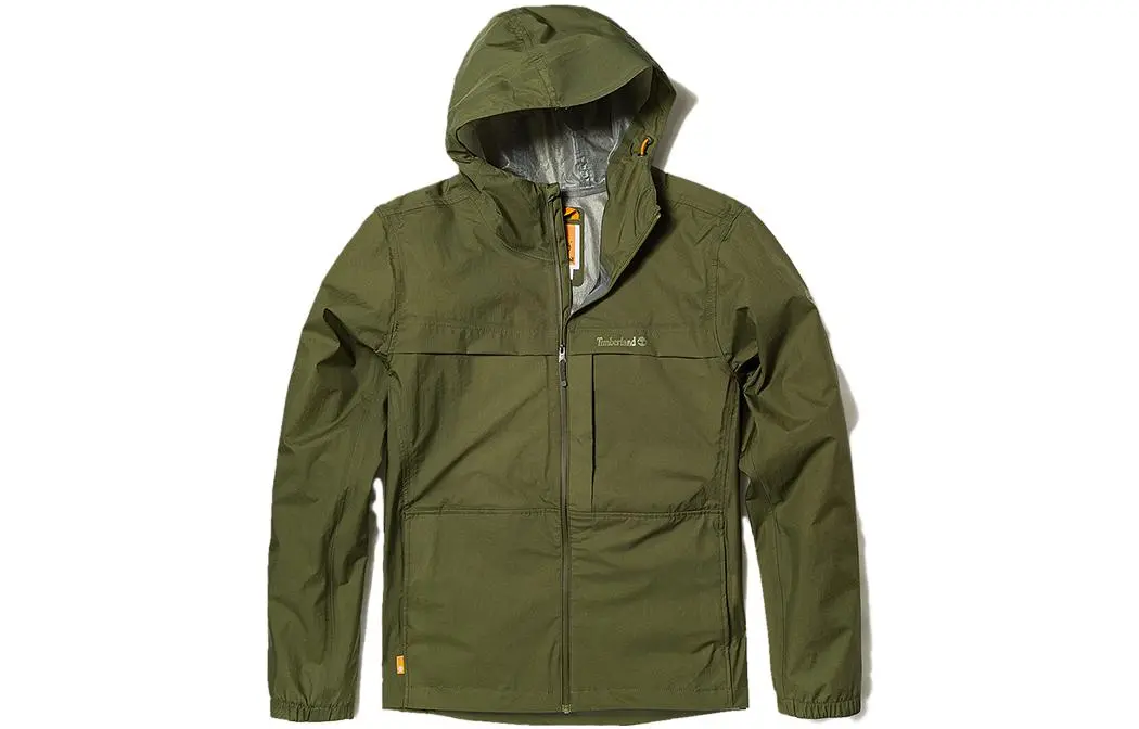 Timberland Jackets Men's Avocado Green Hooded Moderate Other
