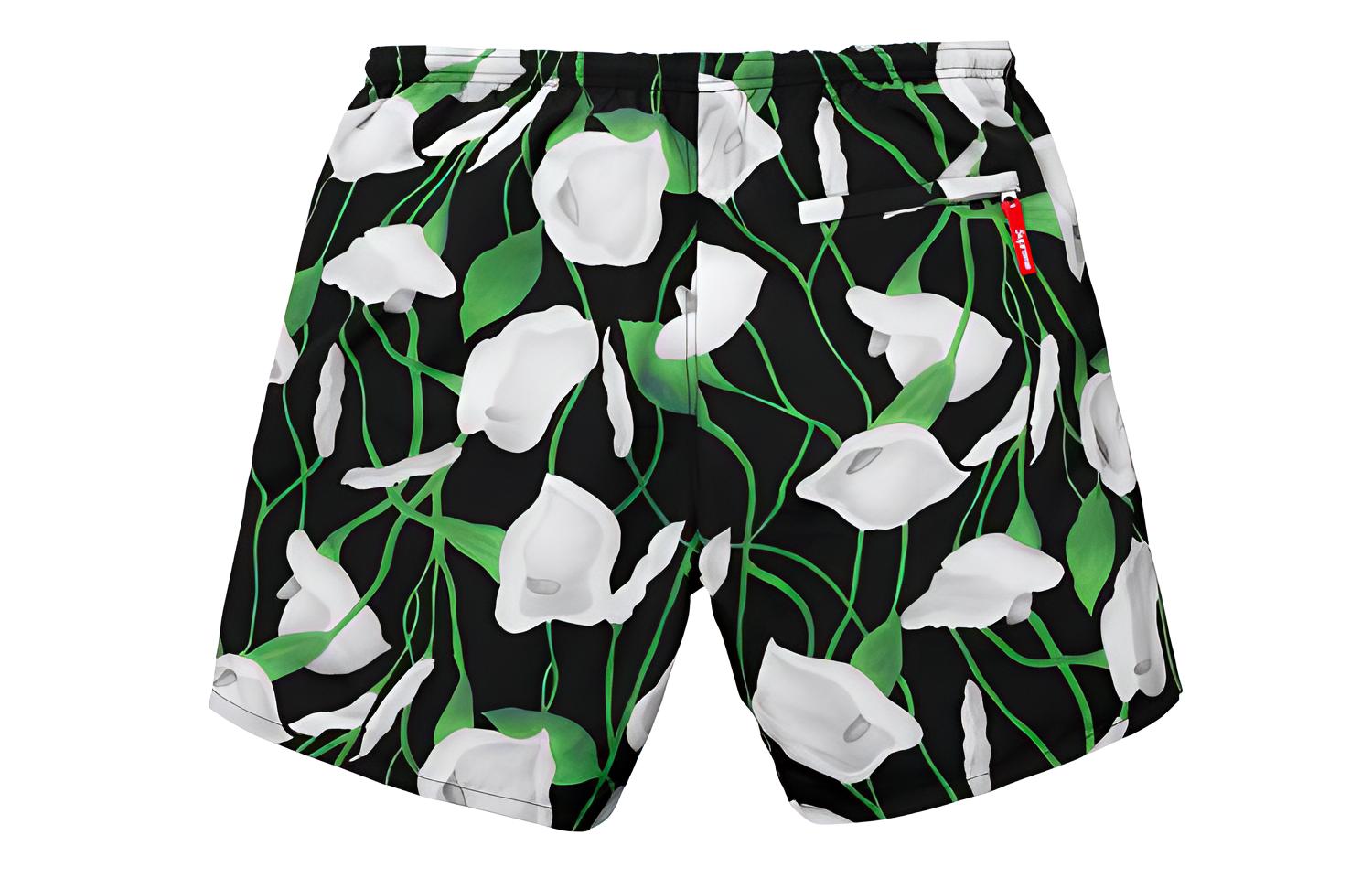 Шорты Supreme SS18 Nylon Water Short (разноцветные) — фото 2