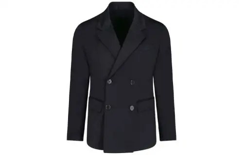 PRADA SS21 Business Suit Coat Men's Black