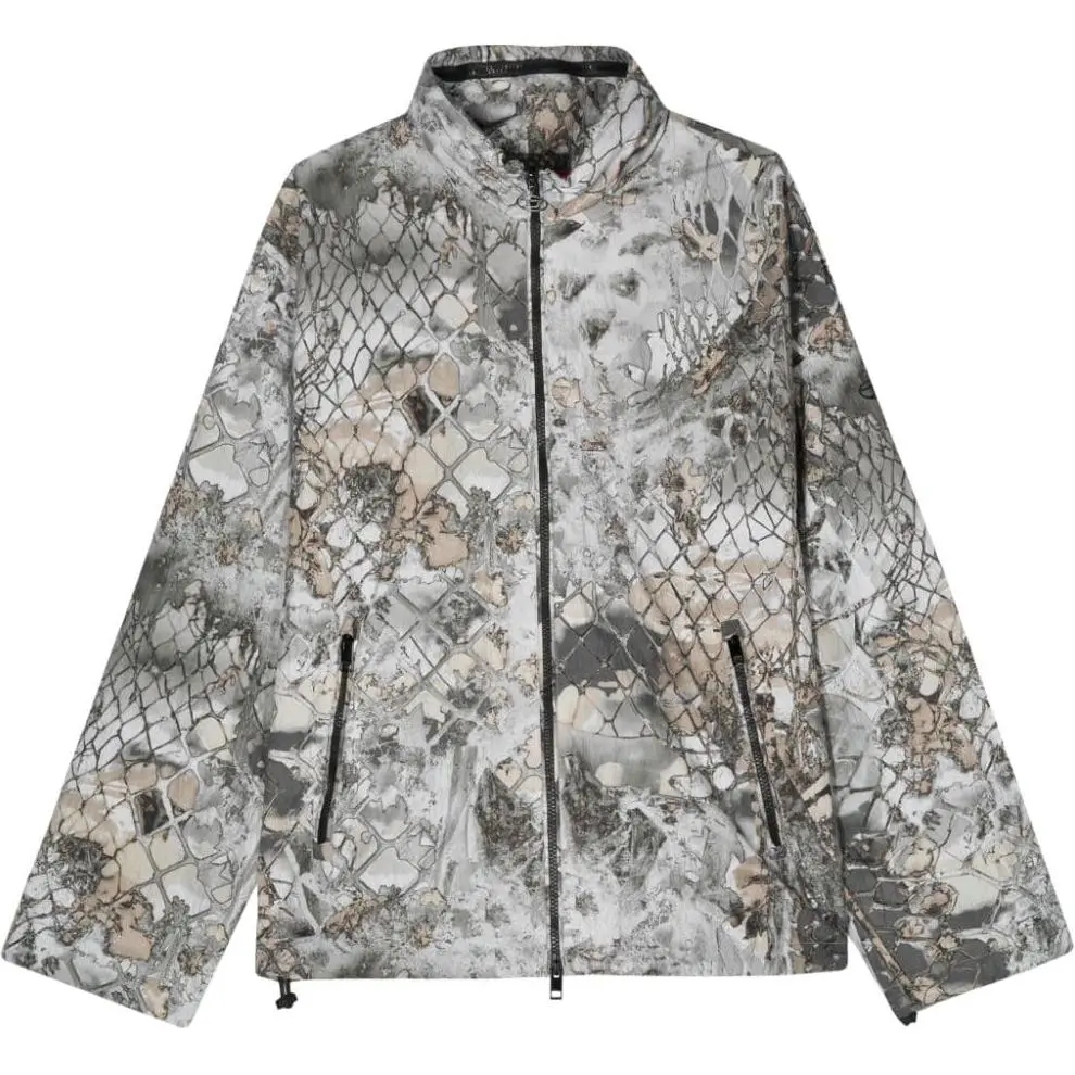 DIESEL J Dorsett Graphic Printed Lightweight Jacket