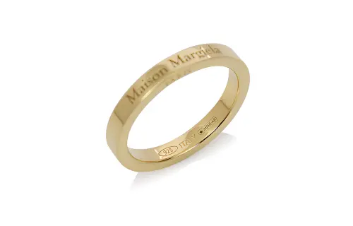 Maison Margiela 925 Sterling Silver Rings Men's Gold