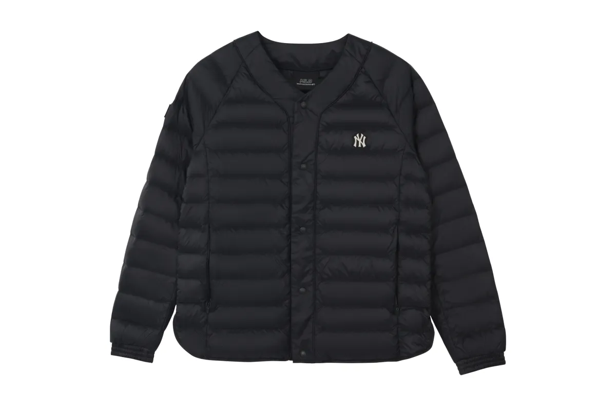 MLB Down Jackets Unisex Black Baseball Collar Moderate Other