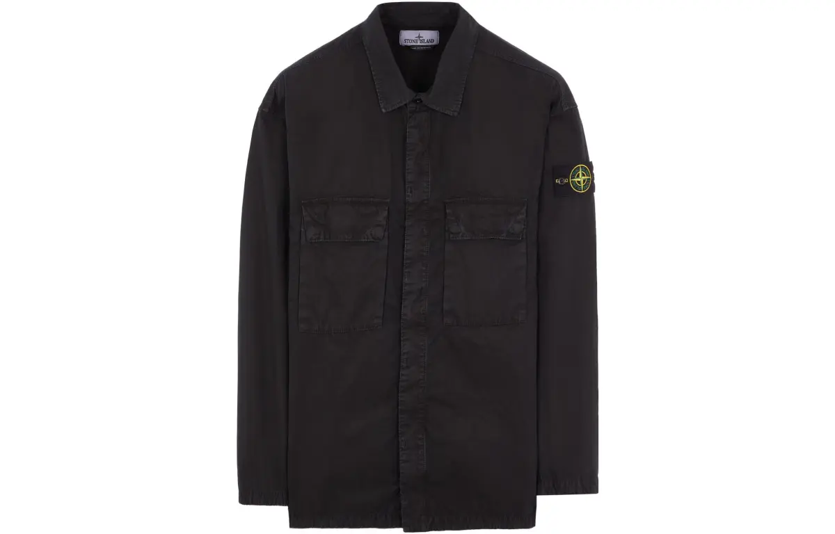 STONE ISLAND Jackets & Coats Men's Washed Black