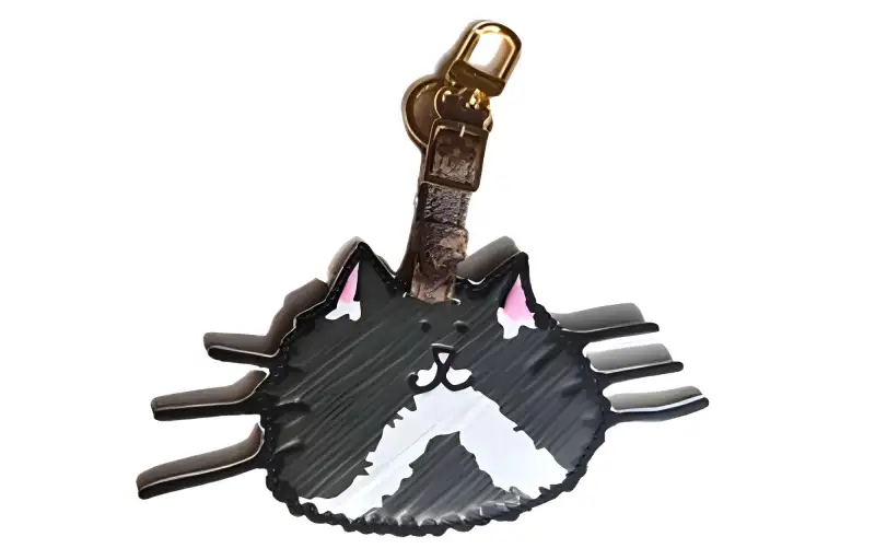 LOUIS VUITTON Bag Charm And Key Holder Catogram