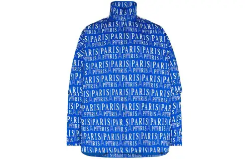 Balenciaga Jackets & Coats Loose Fit Men's Blue