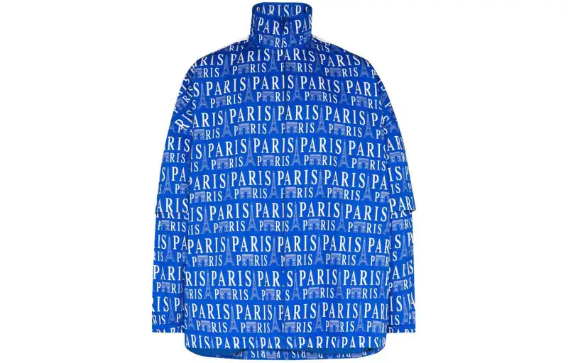 Balenciaga Jackets & Coats Loose Fit Men's Blue