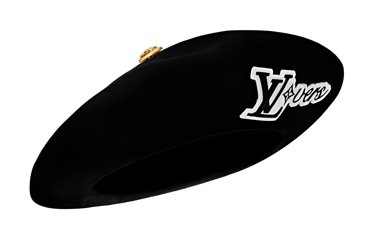 Мужской берет Louis Vuitton Wool Beret (черный)