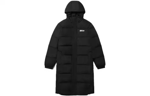 Vans Down Jackets Unisex Black Hooded Thickened Other