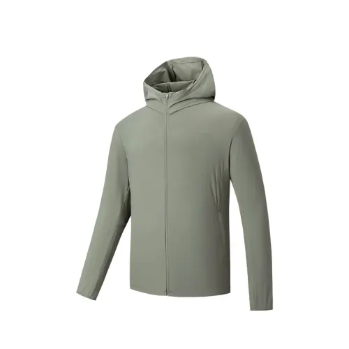 Anta Variety Training Collection UV Protection Cooling Sun Protection Clothing Men's Green