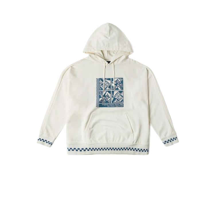 Худи Vans PULLOVER HOOD (белое)