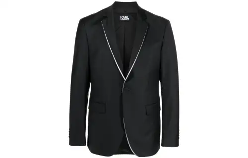 KARL LAGERFELD / Karl Lagerfeld Jeans Business Suit Coat Men's Black