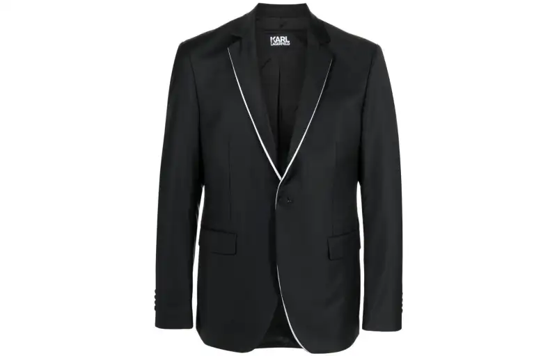 KARL LAGERFELD / Karl Lagerfeld Jeans Business Suit Coat Men's Black