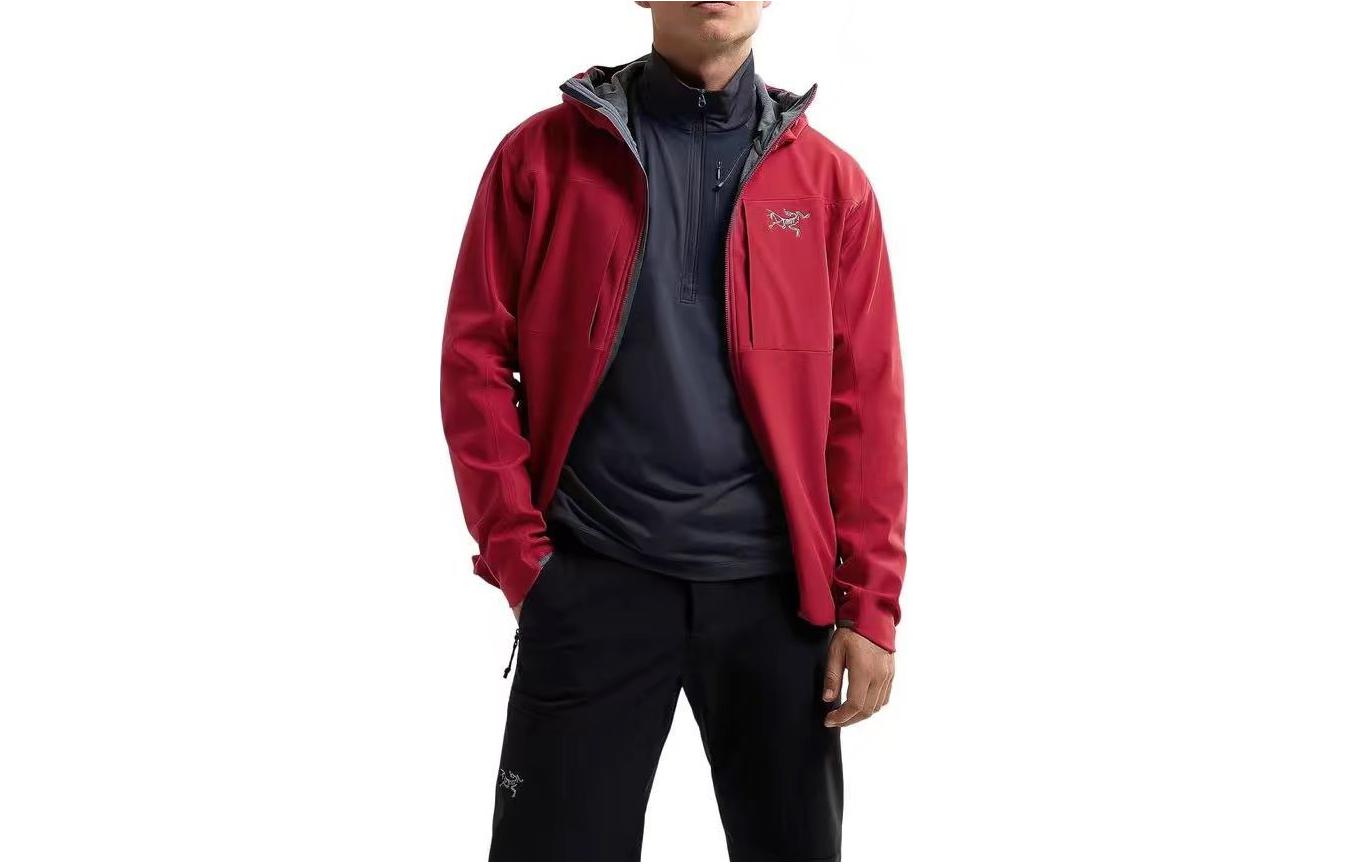 Мужская куртка Arcteryx Gamma MX Hoody (черные) — фото 34