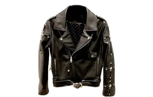 Chrome Hearts Jackets Unisex Black Lapel Moderate Other