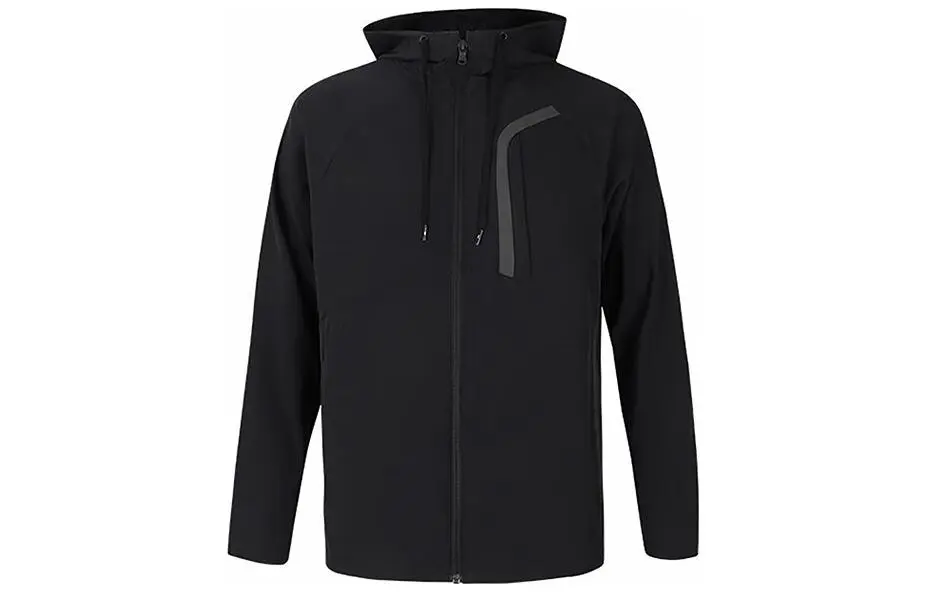 Under Armour Jackets Men's Black Hooded Moderate Other