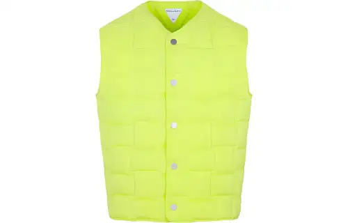 Bottega Veneta Buttoned V-Neck Padded Vest