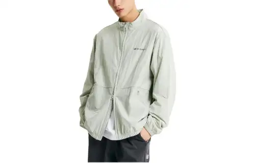 New Balance Jackets & Coats Men's Gray