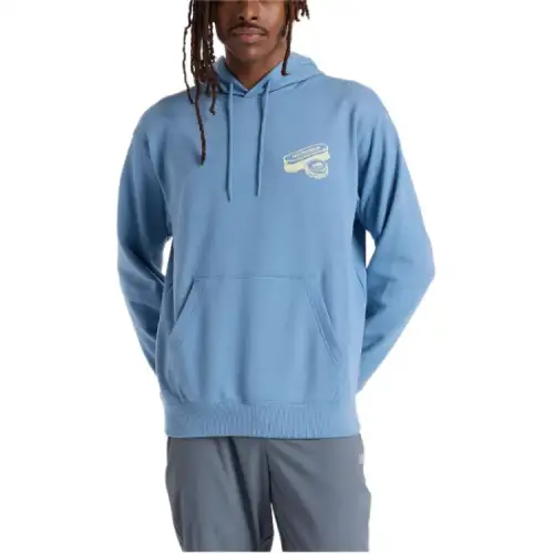 New Balance French Terry SS25 Sweatshirt Men's Pale Egret Blue