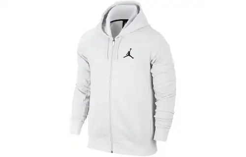 Jordan Jackets Men's Gray Hooded Moderate Other