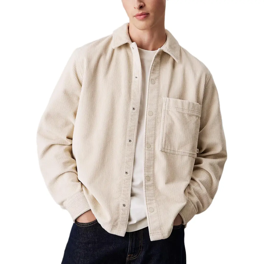 CALVIN KLEIN Jackets & Coats Europe Version Men's Light Beige