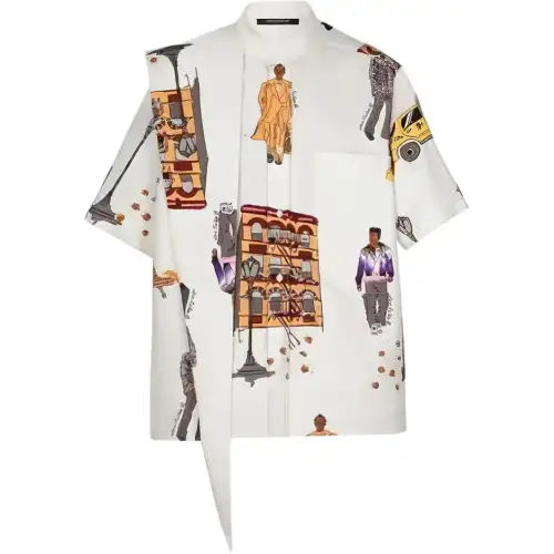 LOUIS VUITTON Shirt Men's White