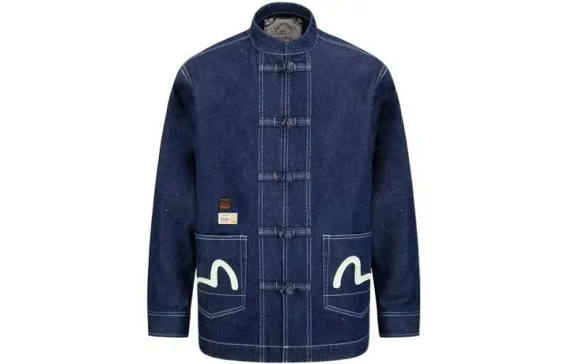 EVISU Denim Jacket Men's Denim Blue