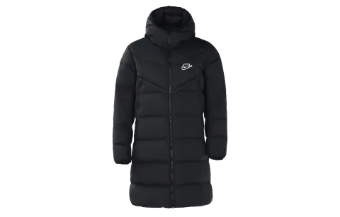 Nike Down Jackets Men's Black Hooded Thickened Other